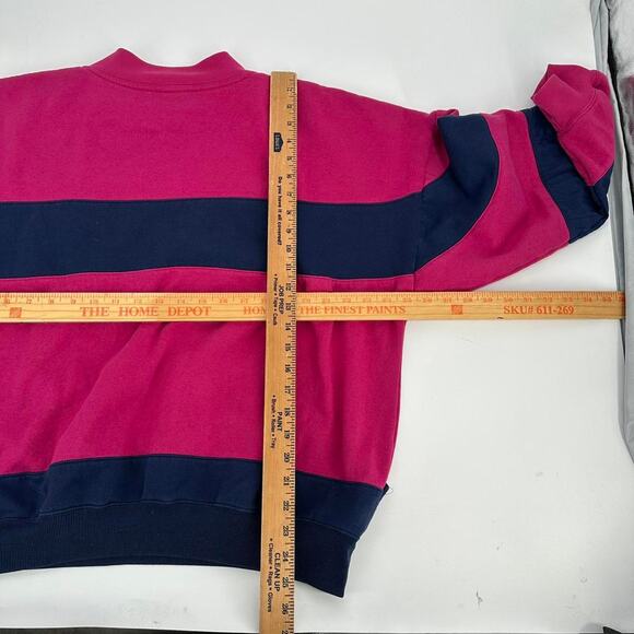 Vintage 1980s Adidas Cut and Sew Sweatshirt boxy fit size L - Picture 8 of 8